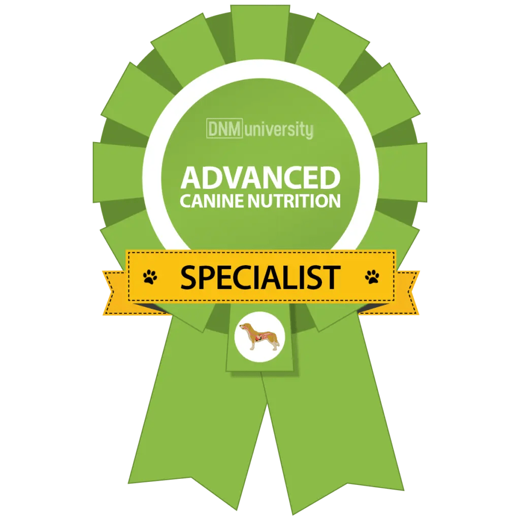 DNMU Advanced Canine Nutrition Specialist Badge2