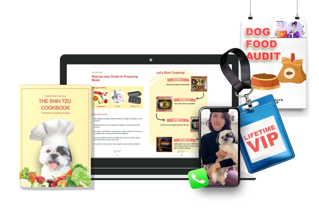 Shih Tzu Cookbook Product Bundle