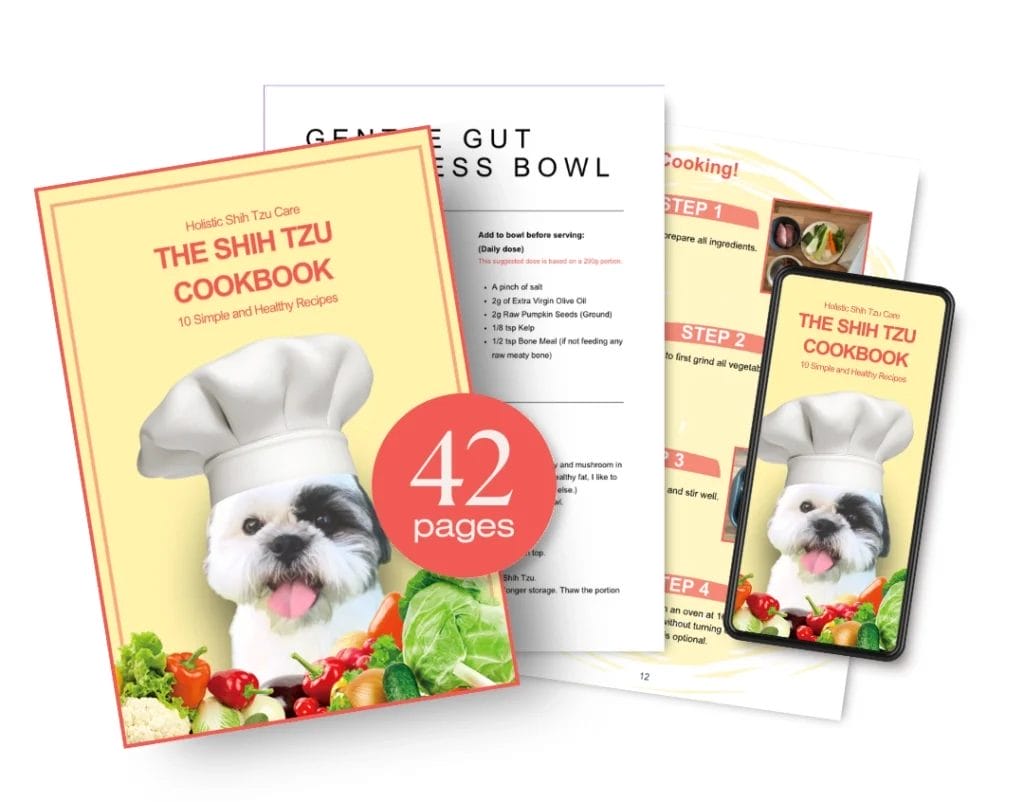 Shih Tzu Cookbook Sample Pages