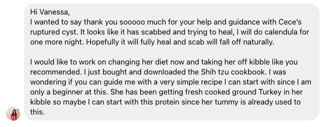 Billys Paw Testimonial 3