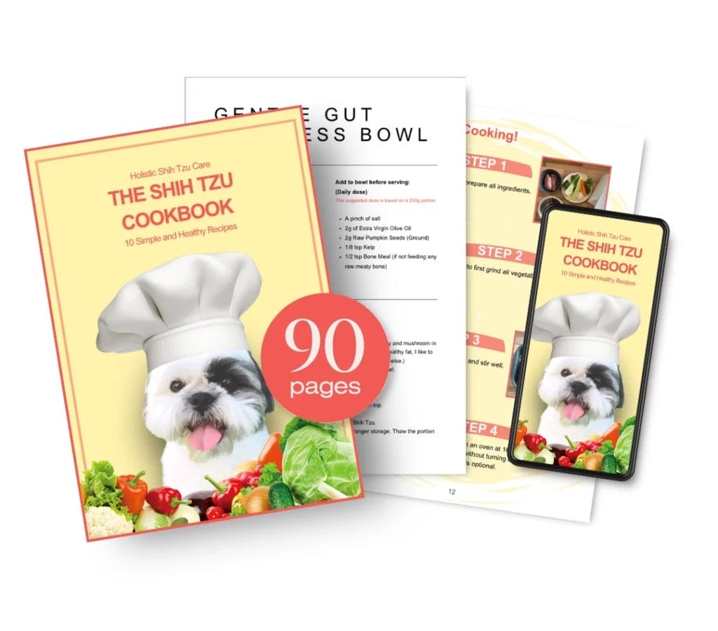The Shih Tzu Cookbook Mockup